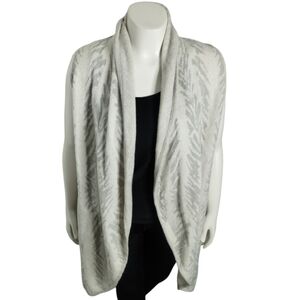 Lucky Brand Sleeveless Long Wool blend Pancho Cardigan Sweater L-XL Lagenlook‎